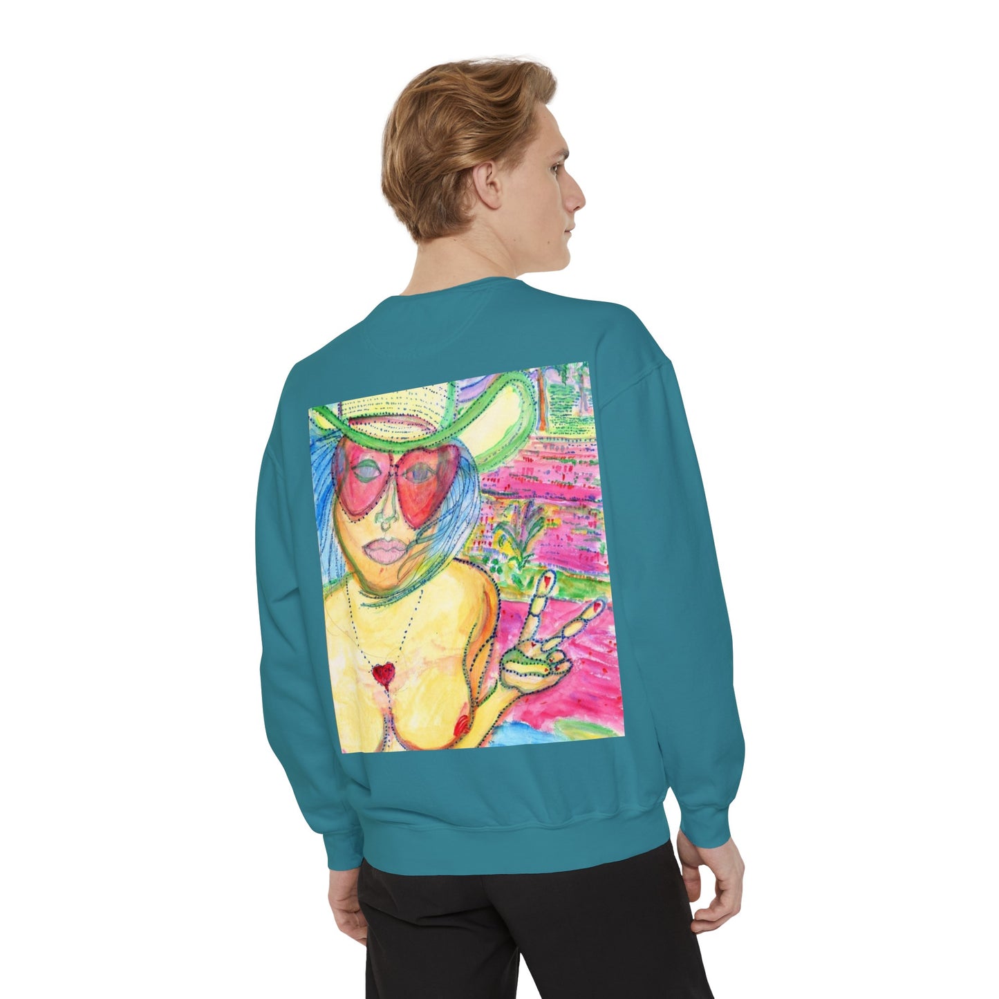 Unisex Garment-Dyed Sweatshirt