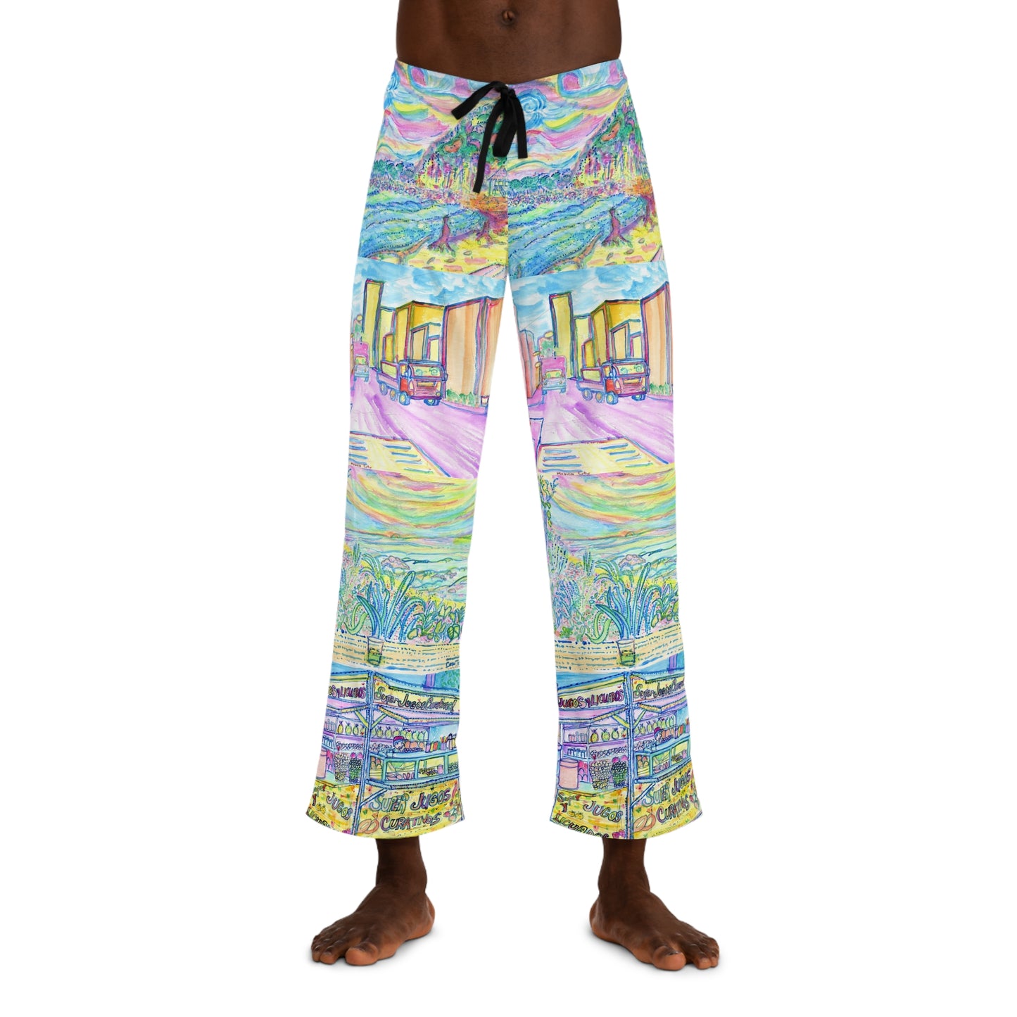 Men's Pajama Pants (AOP)