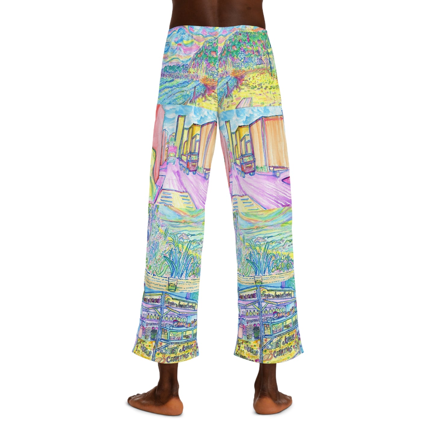 Men's Pajama Pants (AOP)