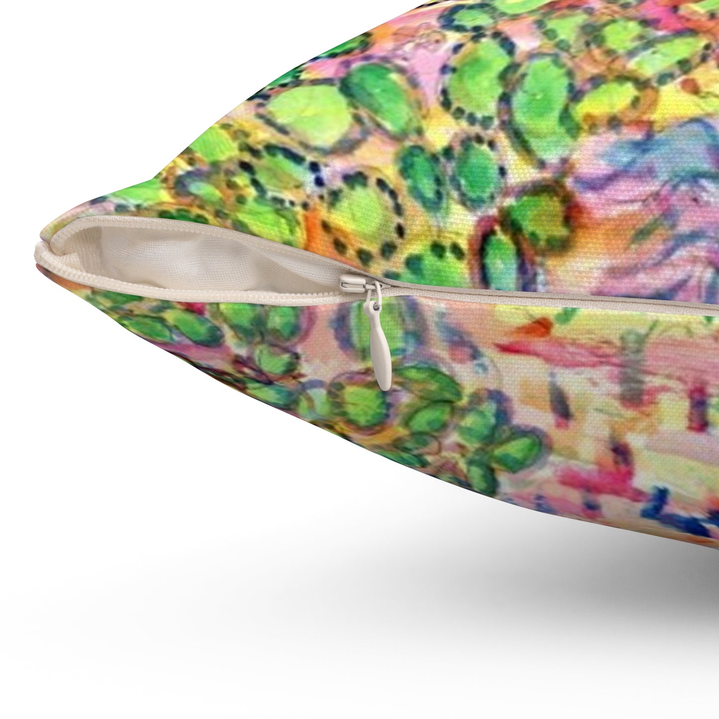 Spun Polyester Square Pillow