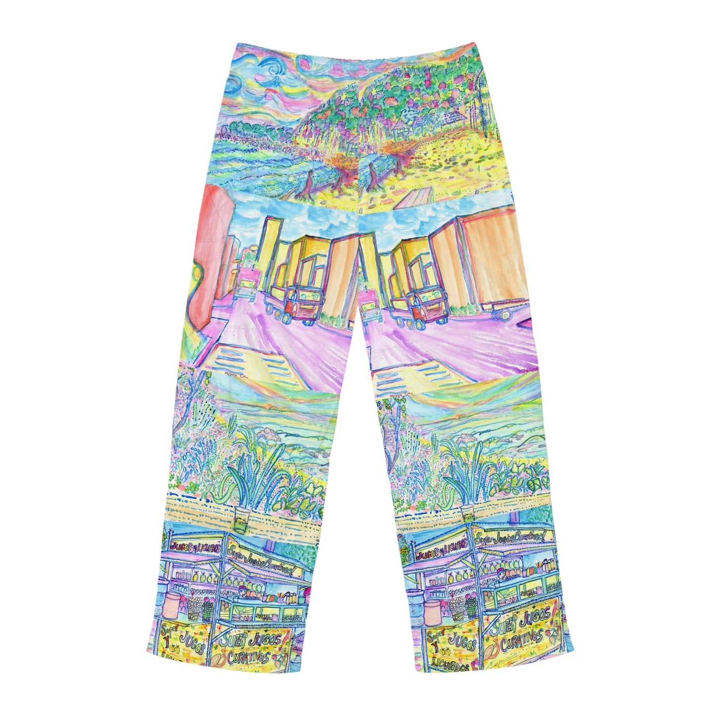 Men's Pajama Pants (AOP)