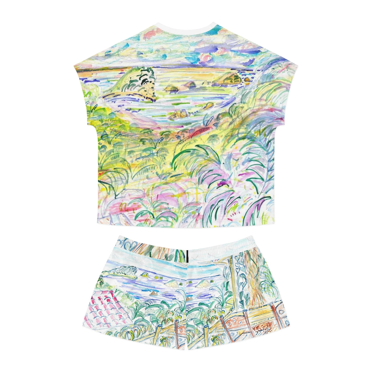 Women's Short Pajama Set (AOP)