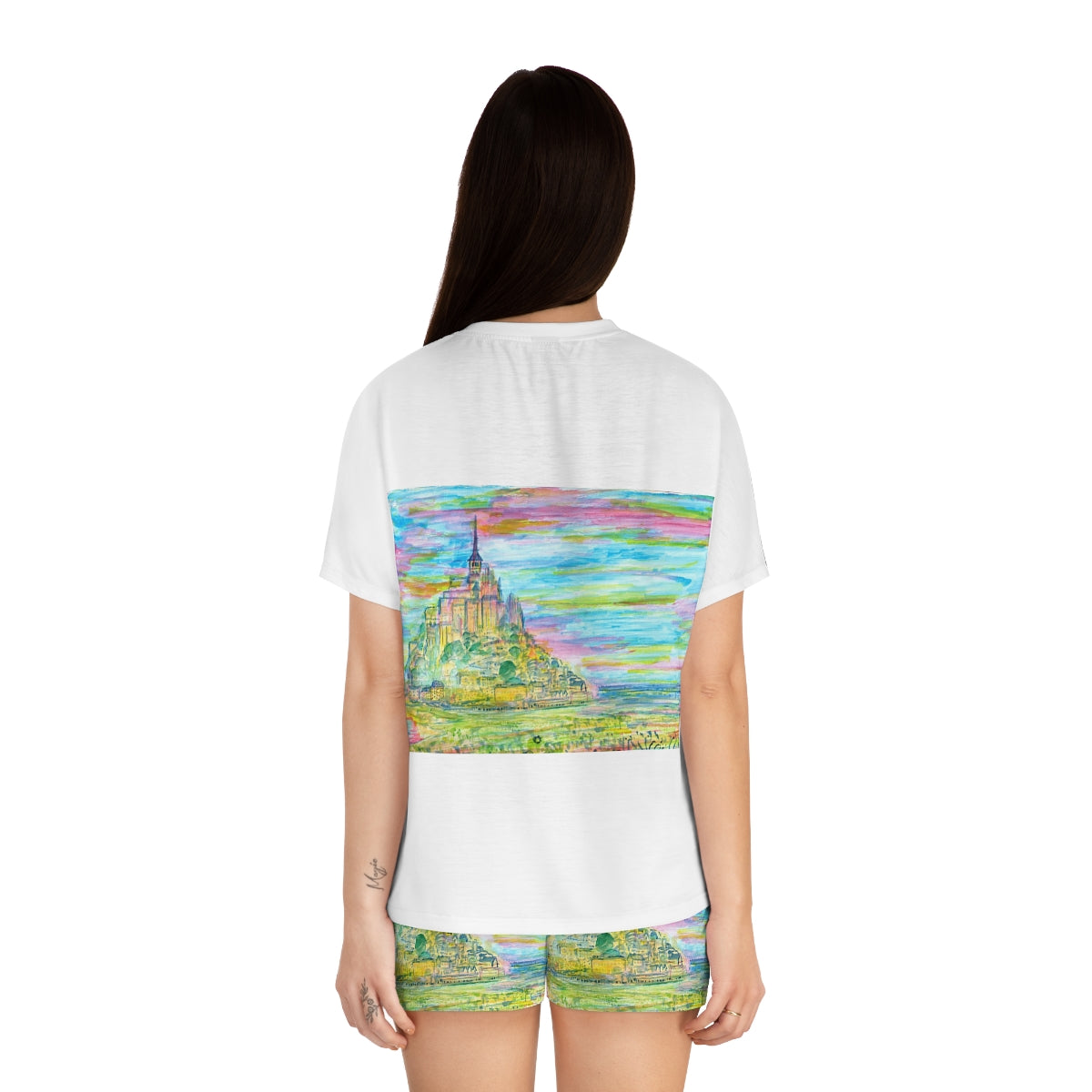 Women's Short Pajama Set (AOP)
