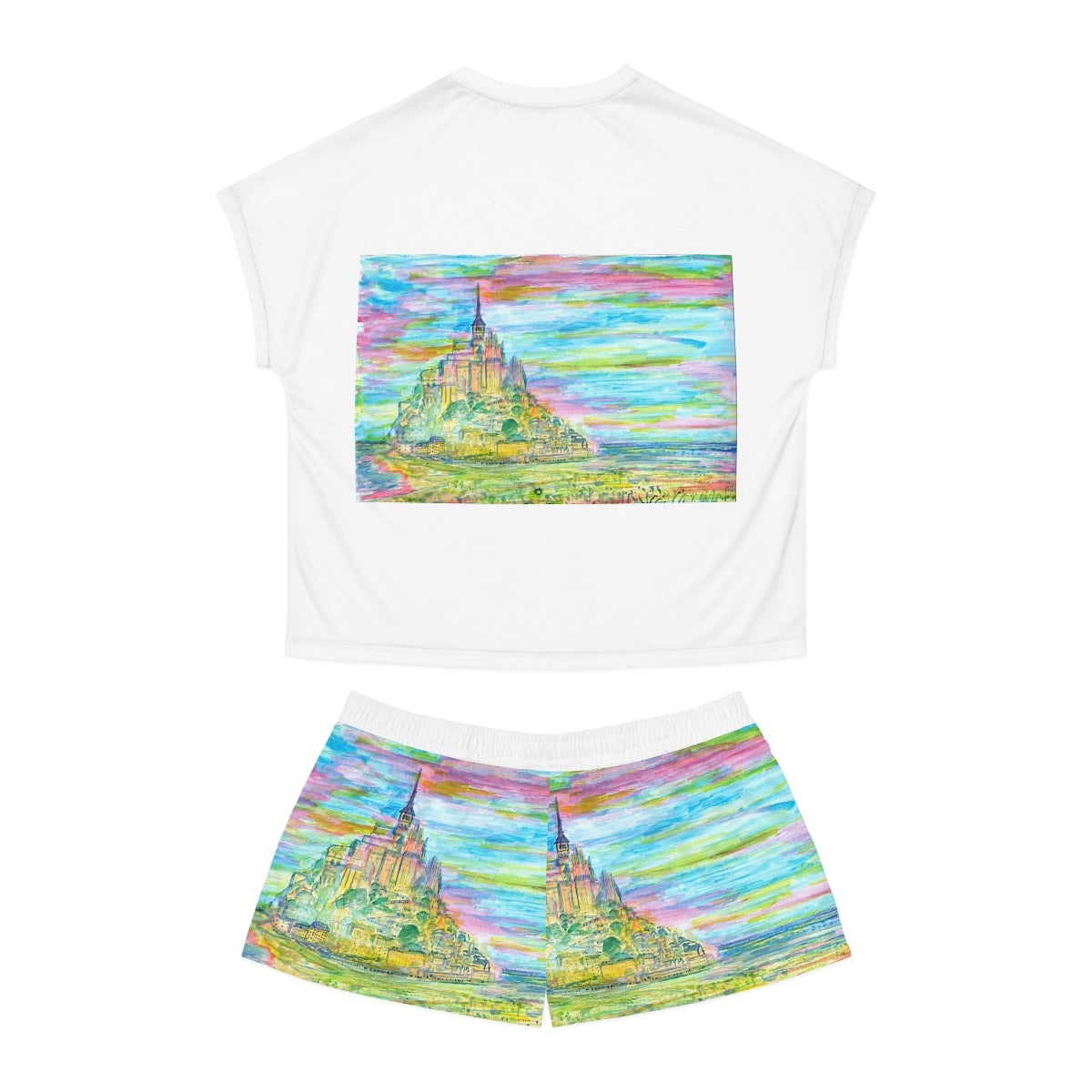 Women's Short Pajama Set (AOP)