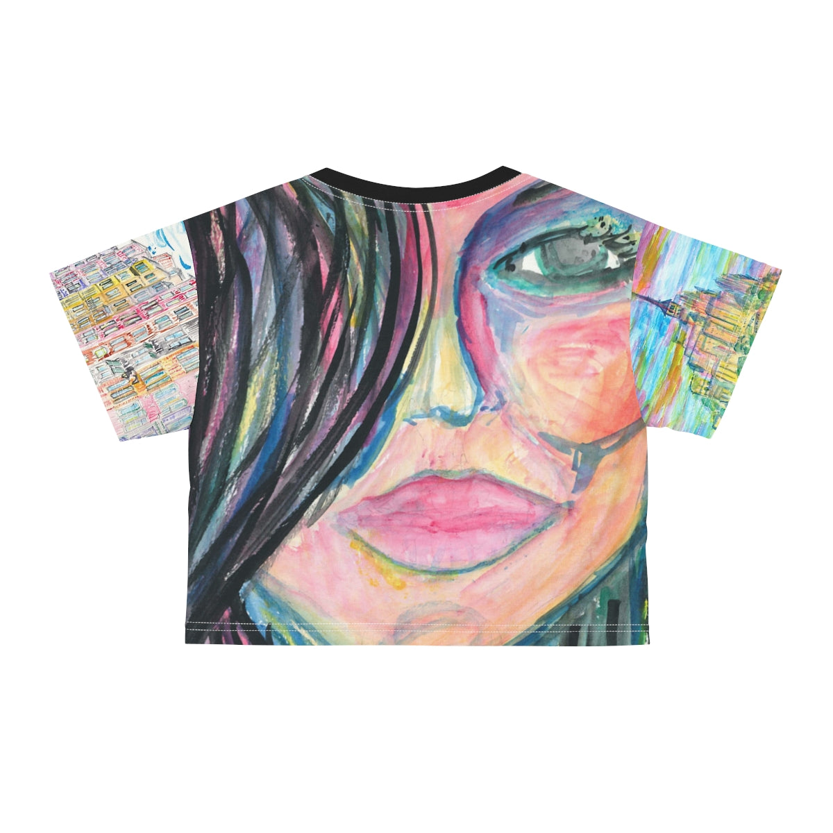 AOP Crop Tee