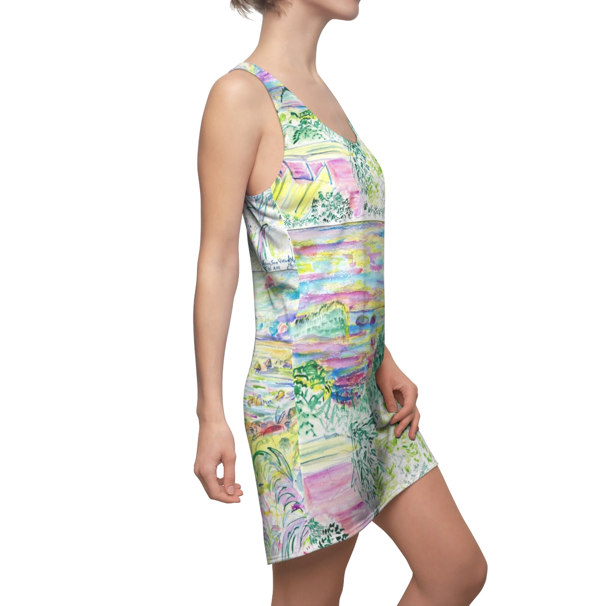 Women's Cut & Sew Racerback Dress
