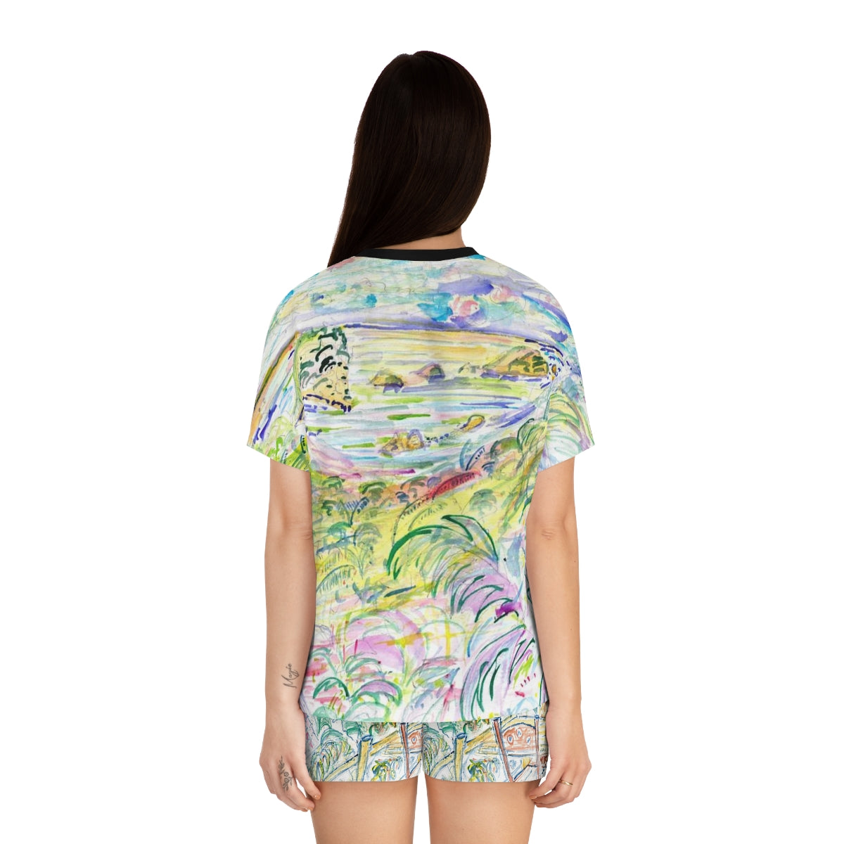 Women's Short Pajama Set (AOP)