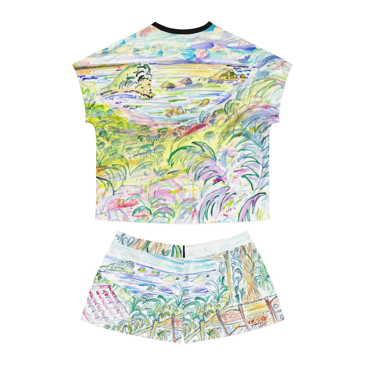 Women's Short Pajama Set (AOP)
