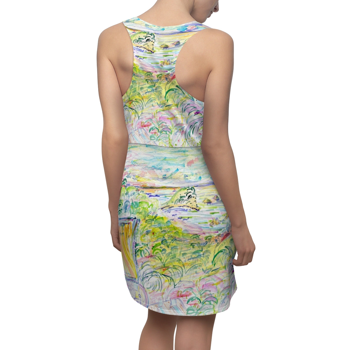 Women's Cut & Sew Racerback Dress