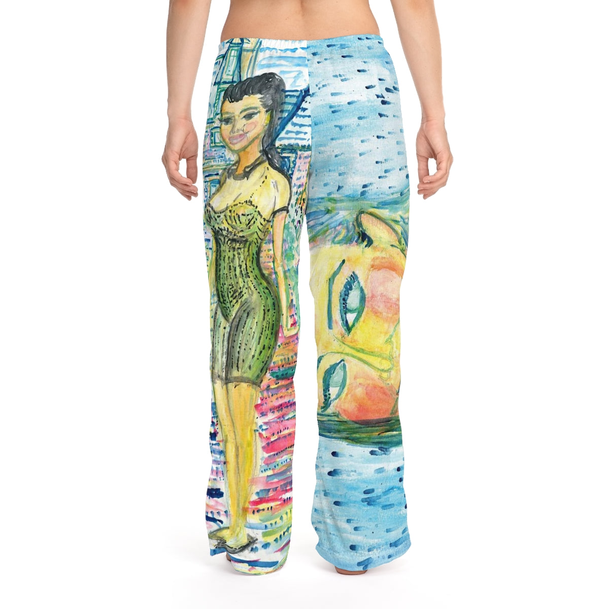 Women's Pajama Pants (AOP)