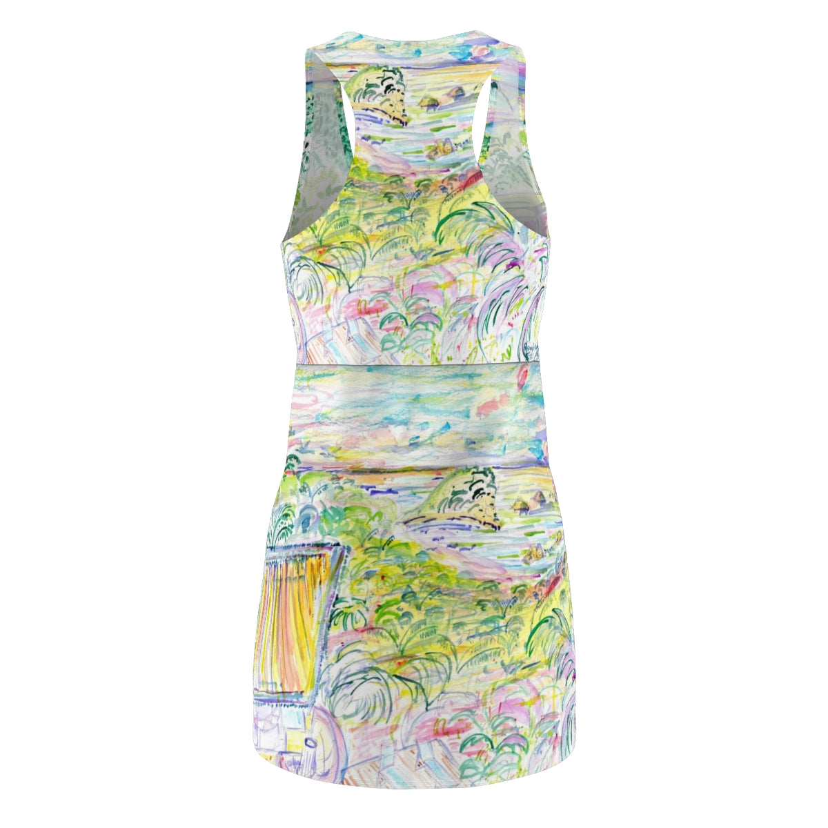 Women's Cut & Sew Racerback Dress