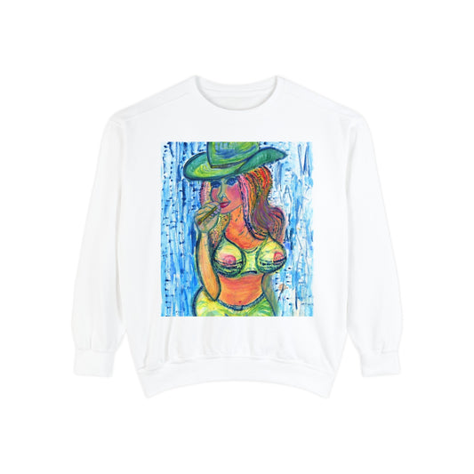 Unisex Garment-Dyed Sweatshirt
