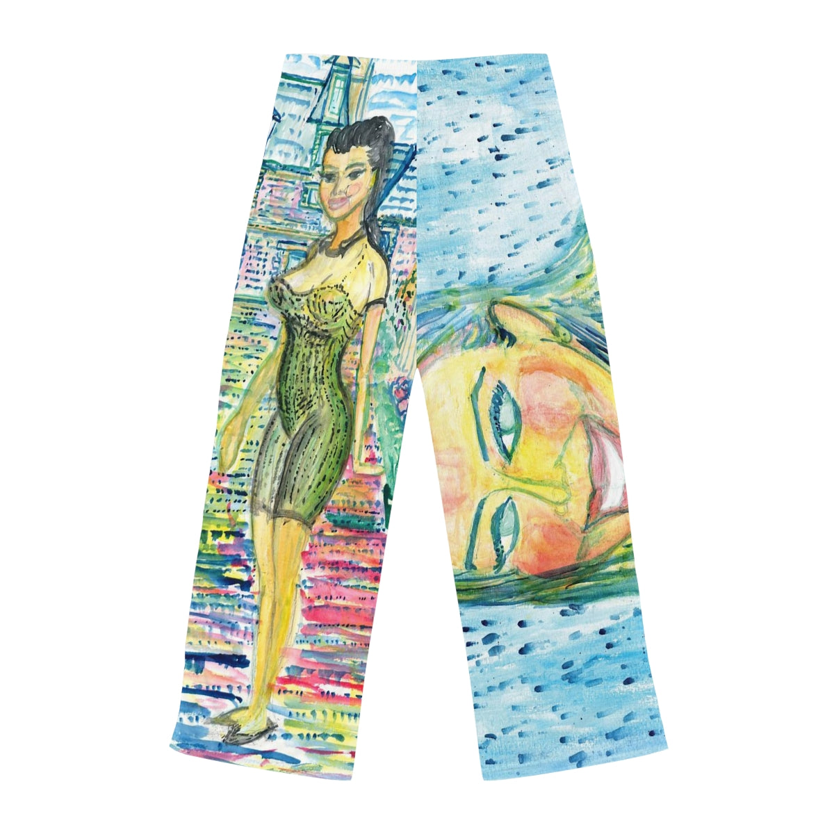 Women's Pajama Pants (AOP)