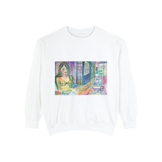 Unisex Garment-Dyed Sweatshirt